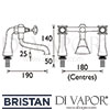 Bristan 1901 Bath Filler Dimensions